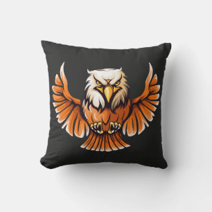 Majestic Eagle Throw Pillow