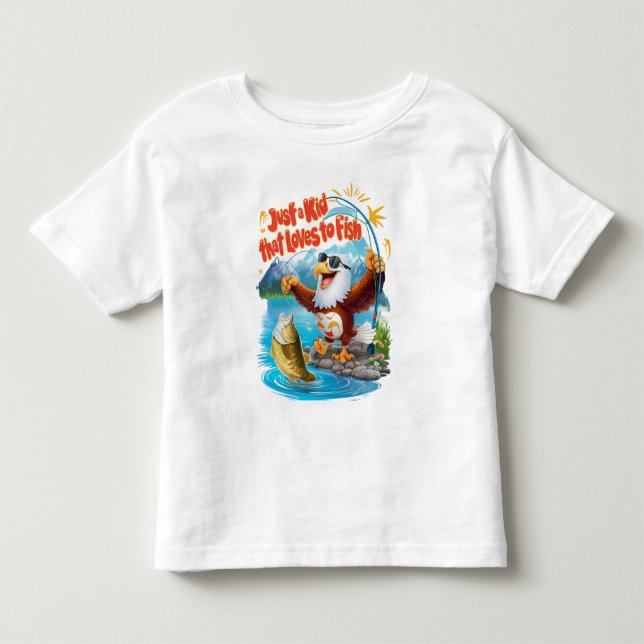 Majestic Eagles Aquatic Feast Toddler T-Shirt (Front)
