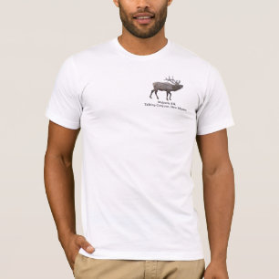 Majestic Elk Basking in New Mexico's Sun T-Shirt