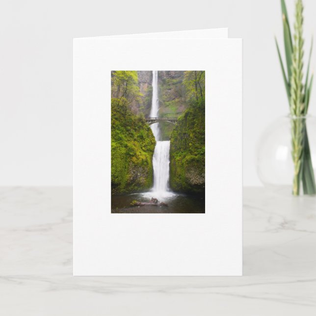 Majestic Falls Greeting Card (Front)
