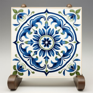 Majestic Floral Italy Medallion Sicilian Tile