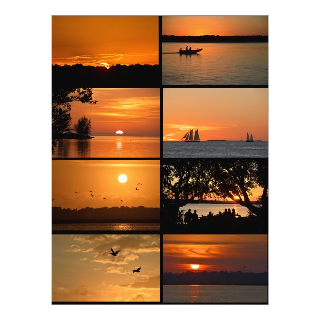 majestic florida sunsets photo print (Front)