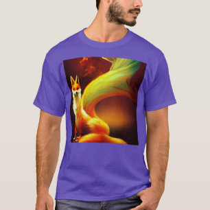 Majestic Fox Ai Artificial Intelligence Neo Classi T-Shirt