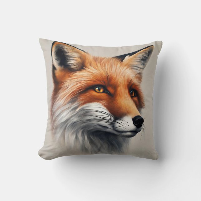 Majestic Fox  Cushion (Front)