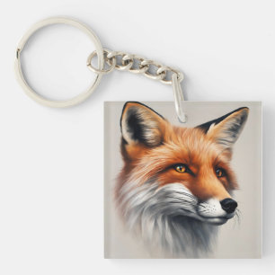 Majestic Fox  Key Ring