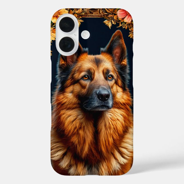 Majestic German Shepherd 🌿 Strong Loyal Spirit Case-Mate iPhone Case (Back)