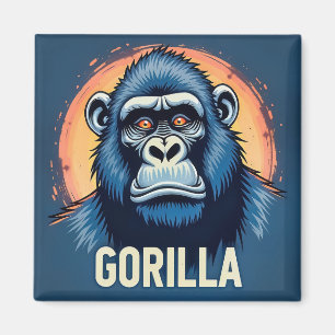 Majestic Gorilla Magnet