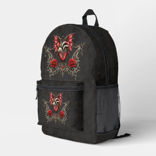 Majestic heart, a Gothic Romance  Printed Backpack