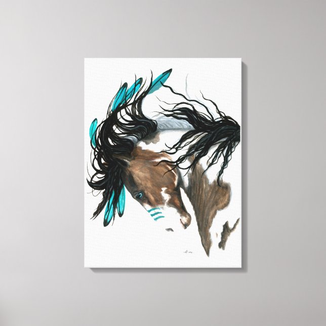 Majestic Horse By Bihrle Canvas Print (Front)