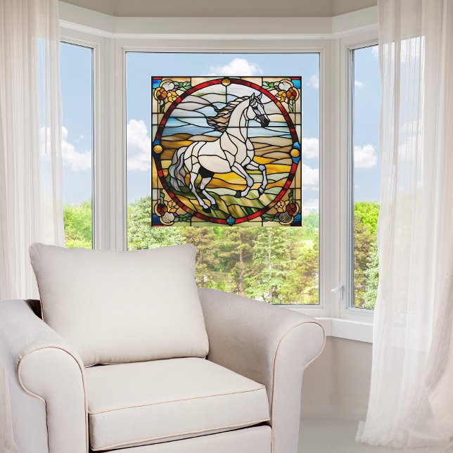 Majestic Horse Faux Stained Glass (Creator Uploaded)