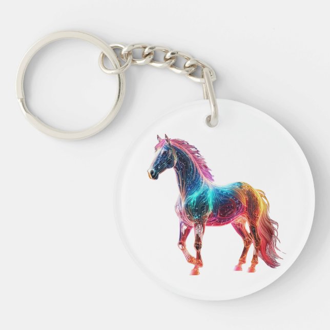Majestic Horse Key Ring (Front)