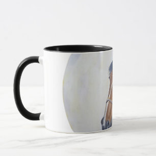 Majestic Horse Portrait T-Shirt Mug