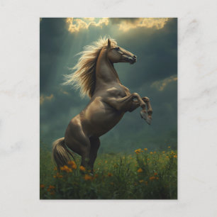majestic horse postcard