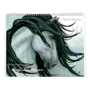 Majestic Horses By Bihrle Calendar