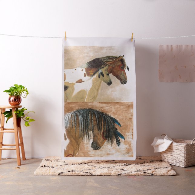 Majestic Horses by Bihrle  Fabric (In Situ)