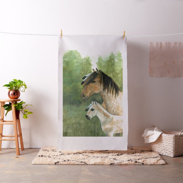 Majestic Horses by Bihrle  Fabric (In Situ)