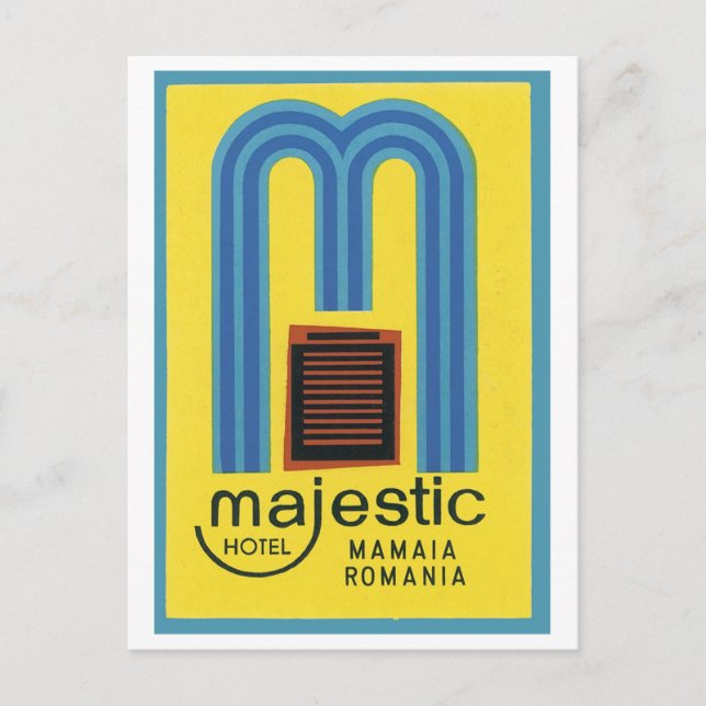 Majestic Hotel Postcard (Front)