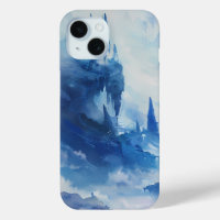 Majestic Icebound Peaks Phone Case