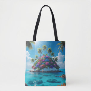 Majestic Island Scenic Tote Bag