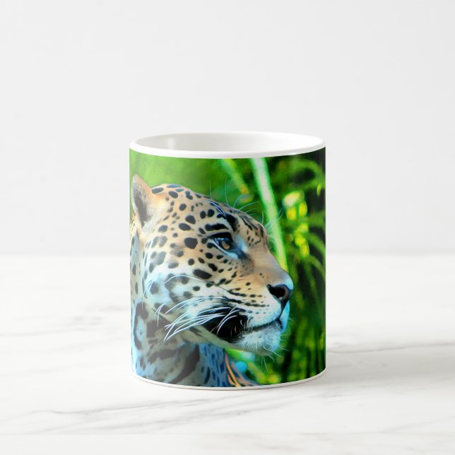 Majestic Jaguar Mug or Cup - Wildlife Series (Center)