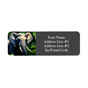 Majestic Jungle Elephant - Wild And Free