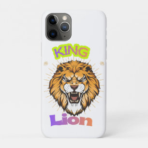 Majestic King Lion Crowned Portrait Design Case-Mate iPhone Case