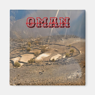 Majestic Landscapes of Oman Magnet