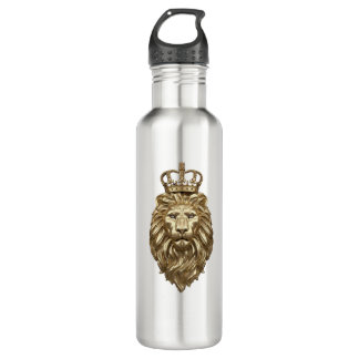 Majestic lion 710 ml water bottle