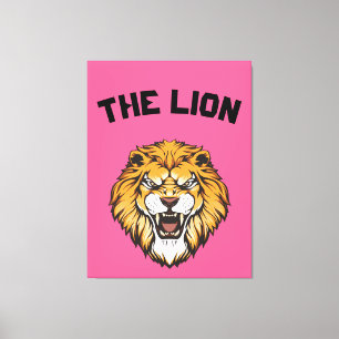 "Majestic Lion" Canvas Print
