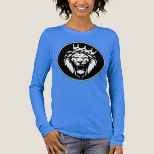 Majestic Lion King Crown T-Shirt – Bold Royal Tri-Blend Shirt