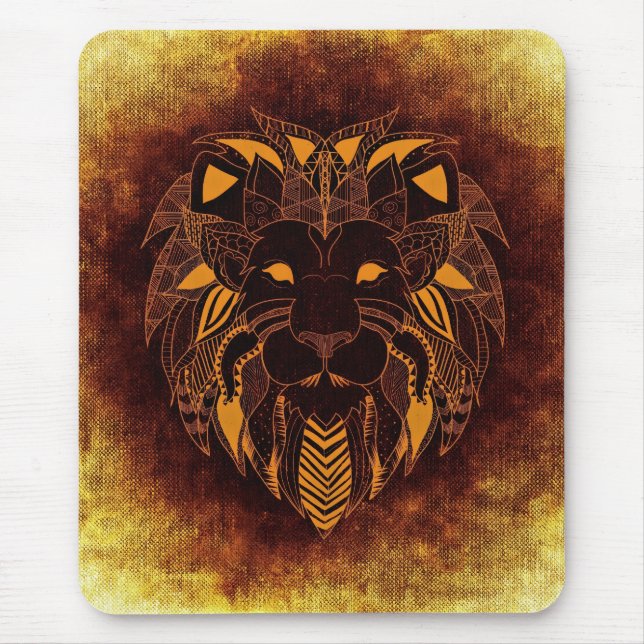 Majestic Lion Mousepad – Power & Elegance  (Front)