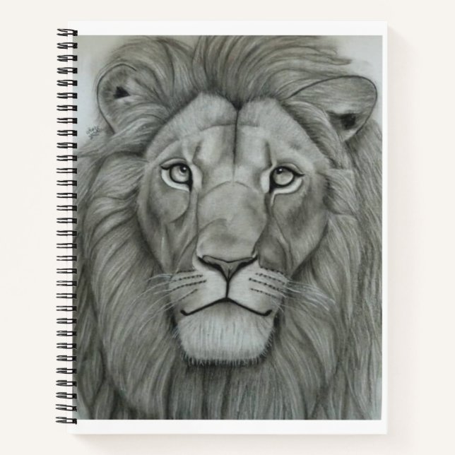 Majestic Lion Notebook (Front)