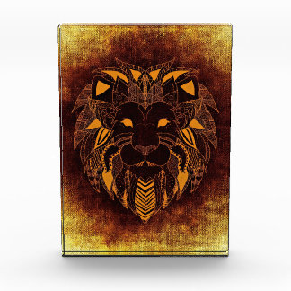 Majestic Lion Photo Block – Wild Beauty