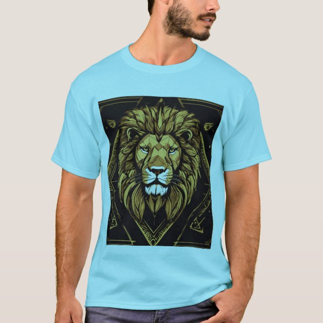 Majestic Lion  T-Shirt (Front)