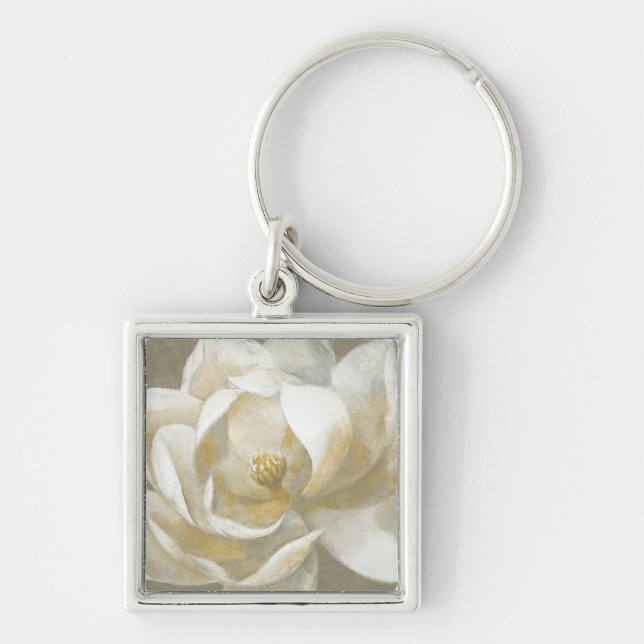 Majestic Magnolia Key Ring (Front)