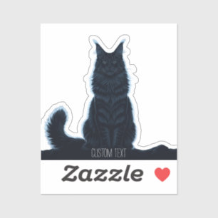 Majestic Maine Coon: Personalised Cat Laptop