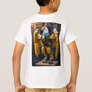 "Majestic Mane: Geometry in Motion" T-Shirt