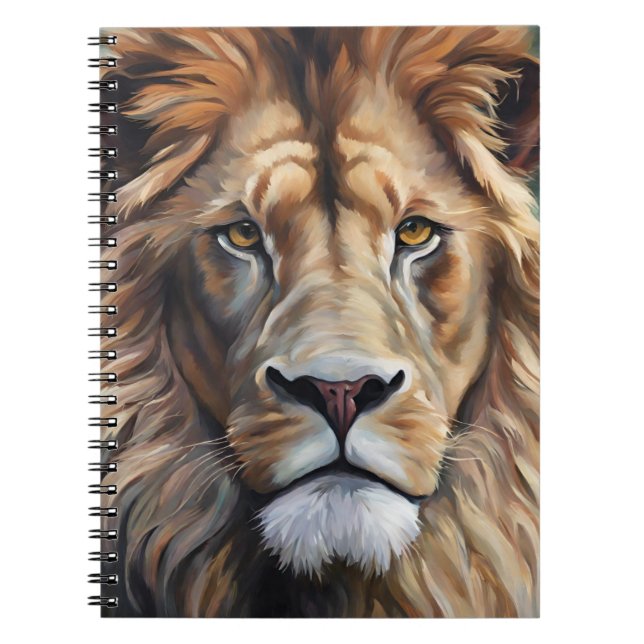 Majestic Mane  Notebook (Front)