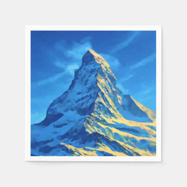 Majestic Matterhorn Napkin (Front)