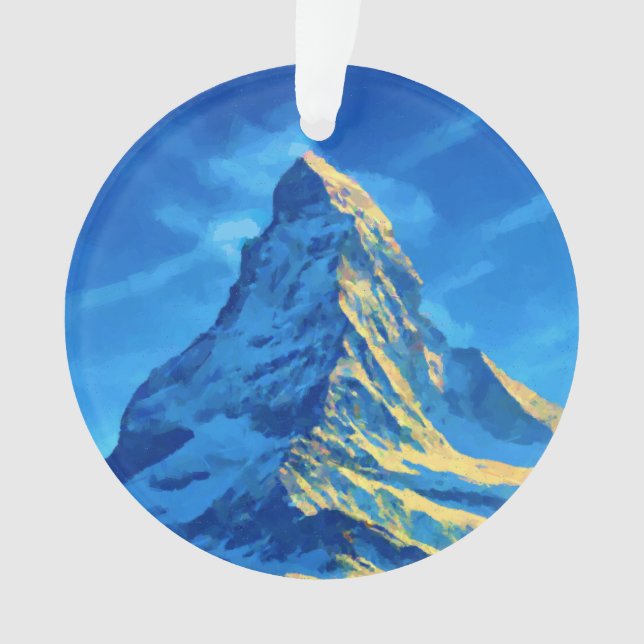 Majestic Matterhorn Ornament (Front)