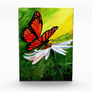 Majestic Monarch Butterfly Photo Block