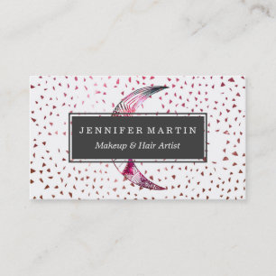 Majestic Moon Hand Drawn Nebula Abstract Stars Business Card