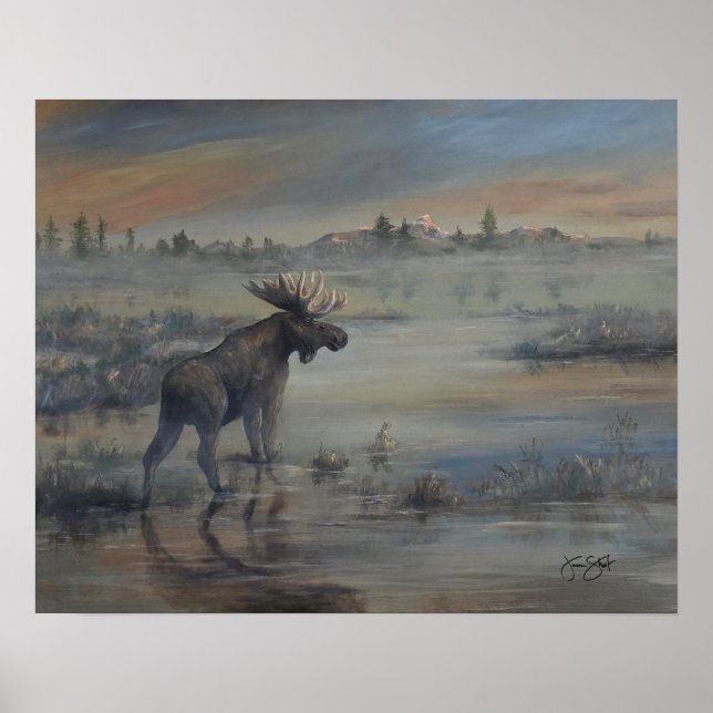 Majestic Moose Poster (Front)