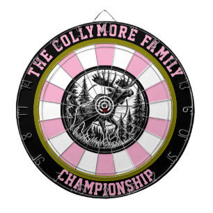 Majestic Moose with Target Art Dartboard