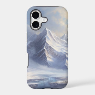Majestic mountain ranges with a touch of artistic