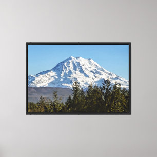 Majestic Mt Rainier Canvas Print