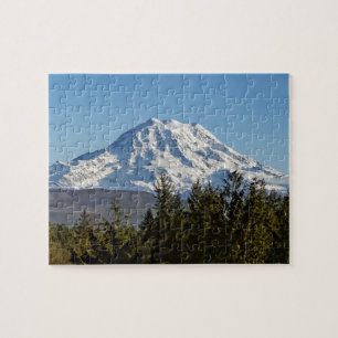 Majestic Mt. Rainier Jigsaw Puzzle