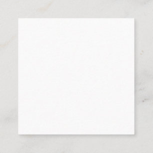 Majestic Orange Tabby Cat Portrait Square Business Card