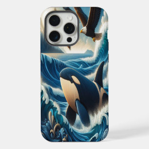 Majestic Orca: Ocean Symphony iPhone 15 Pro Max Case