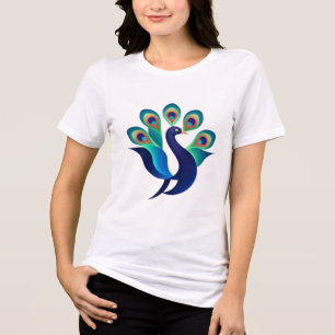 Majestic Peacock – Colours of Elegance Tee